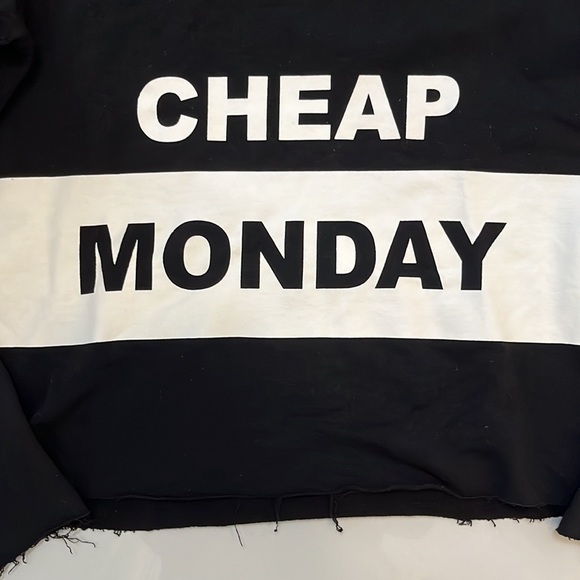 Cheap Monday Logo Block Sweater Small - Picture 4 of 5